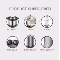 Household Multi-chopper Kitchen 6L high-capacity Machine 2 Chopper Meat Grinder for household